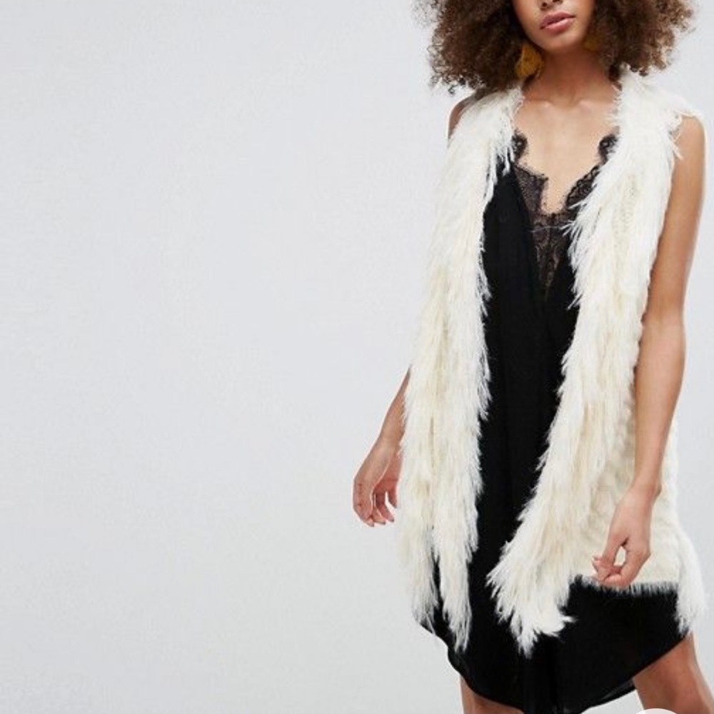 NWT Bohemian flowy Vest